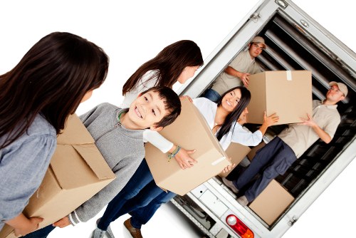Recycling process for white goods