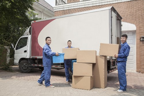 Residents recycling white goods in Havering