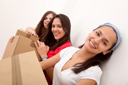 Technician processing white goods in Radlett