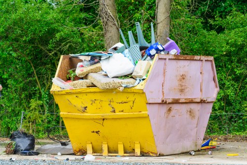 Refrigerator being recycled in South Croydon