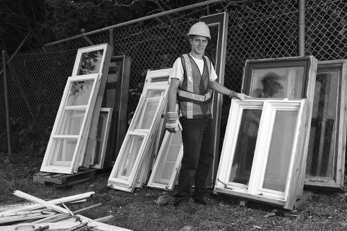 Refrigerator being recycled in Northumberland Heath