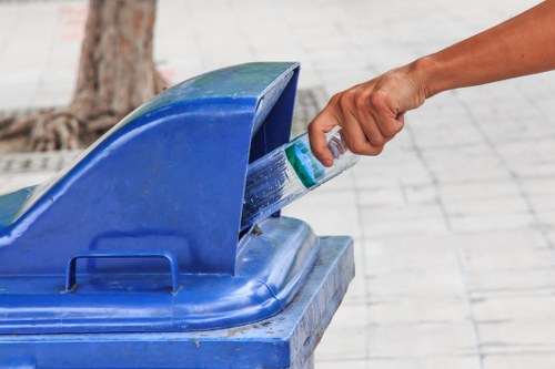 Steps to recycle white goods in Eden Park