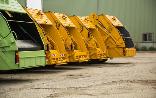 Environmentally friendly recycling process for white goods in Blackwall