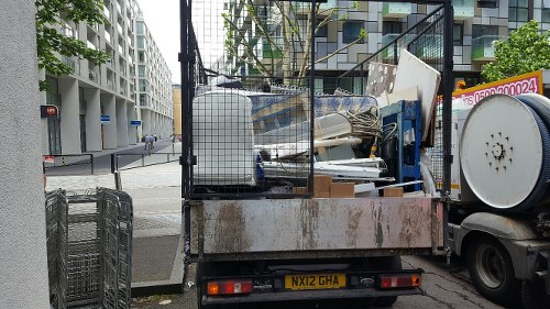 Recycling center handling white goods in North Harrow