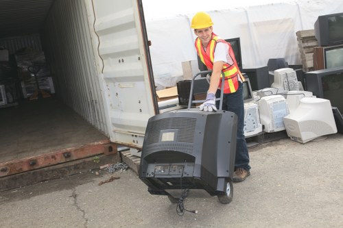 Environmentally friendly white goods recycling process