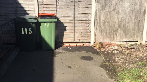 Local residents recycling white goods in Harrow Weald